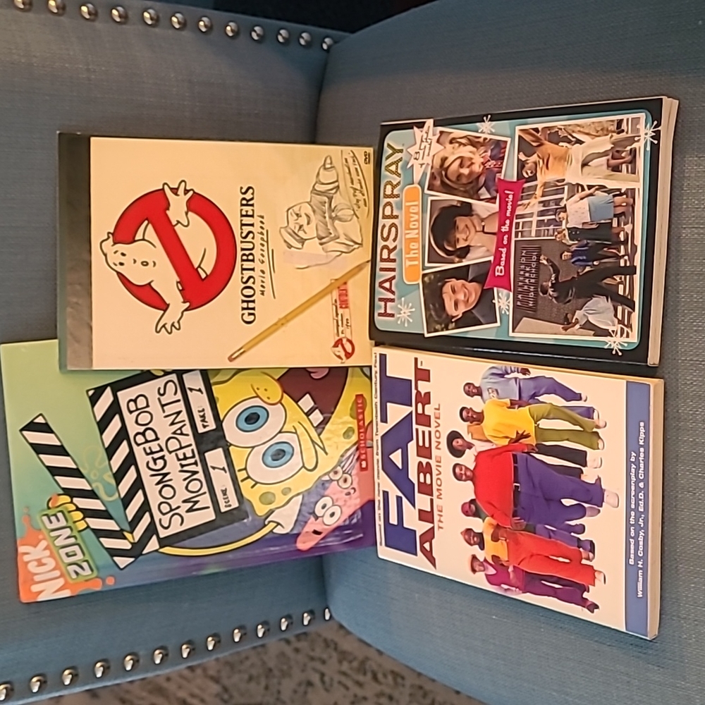 Lot of 4 Movie Novel Book Bundle